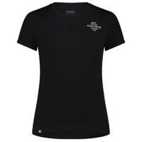 mons royale - women's icon tee - t-shirt en laine mérinos taille xs, noir