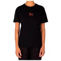 iriedaily - women's dacksi tee - t-shirt taille xs, noir