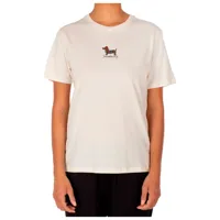 iriedaily - women's dacksi tee - t-shirt taille m, blanc