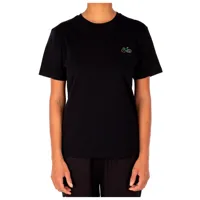 iriedaily - women's peacy ride tee - t-shirt taille s, noir