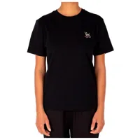 iriedaily - women's sneaker cat tee - t-shirt taille xs, noir
