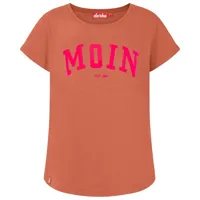 derbe - women's moin s/s - t-shirt taille xs, rouge