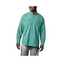columbia chemise à manches longues pfg bahama™ ii pour homme, gulf stream, x