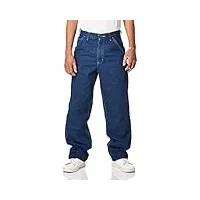 carhartt pantalon salopette de travail coupe originale pour homme (regular et big and tall) jeans, darkstone, 33w x 30l