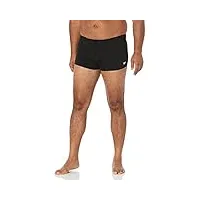 speedo maillot de bain jambe carrée endurance+ solid slips homme, noir, 32