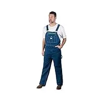 liberty salopette en jean délavé pour homme combinaisons utilitaires de travail, 44w x 28l
