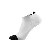 gorewear chaussettes courtes unisexes, essential, durables et légères, chaussettes de sport pour homme et femme, construction résistante