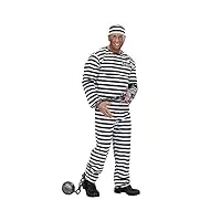 widmann milano party fashion - costume de détenu, prisonnier, bagnard, déguisements de carnaval