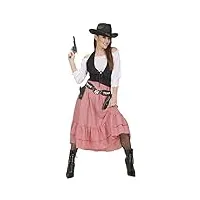 "western belle" (shirt, corset, skirt) - (s)