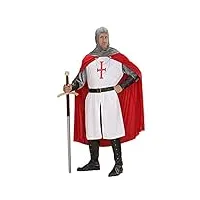 "crusader" (long coat, pants, belt, armbands, helmet, boot covers, cape) - (l)