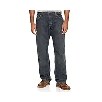 nautica men's big-tall relaxed fit jean, atlantic medium, 44wx34l