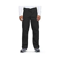 cherokee uniforms - pantalon unisexe confortable pour personnel soignant - noir - xxxxxl