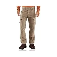 carhartt ripstop pantalon de travail pour homme - beige - 44w x 30l