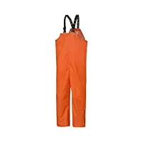 helly hansen mixte mandal pantalon de pluie imperméable helly hansen workwear, orange, l eu