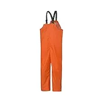 helly hansen mixte mandal pantalon de pluie imperméable helly hansen workwear, orange, xl eu