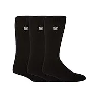 heat holders - 3 paires chaussettes basses - homme noir -39-45