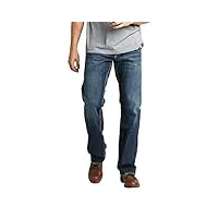 silver jeans zac jean coupe droite pour homme - bleu - 27-32