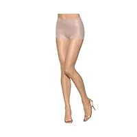 hanes women's ultra sheer toeless control top (3 pack),bisque,us cd