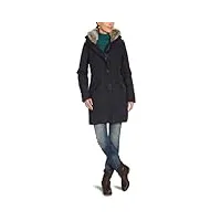 tommy hilfiger manteau long pour femme fairmont coat 1m87619711, bleu (nuit 403), 38