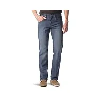 rica lewis - jeans rl80 stretch coupe droite ajustée brossé taille 42