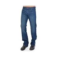 rica lewis - jeans rl80 stretch coupe droite ajustée brossé taille 46