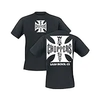 west coast choppers og classic homme t-shirt manches courtes noir xl