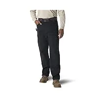 wrangler riggs workwear pantalon ranger pour homme, noir, 34w x 32l