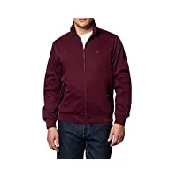 merc of london harrington,jacket blouson, rouge (bordeaux), x-large (taille fabricant: xl) homme
