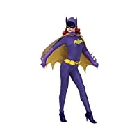 rubie's costume officiel batgirl grand heritage batman pour femme – taille l