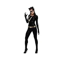 rubie's costume officiel catwoman grand heritage batman pour femme – taille l
