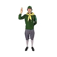orion costumes costume de déguisement vert et jaune d uniforme de garçon scout pour hommes