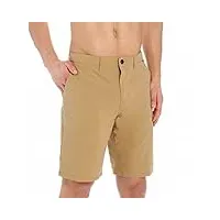 hurley - - dri-fit chino shorts pour hommes, 31, cardboard khaki-hurley