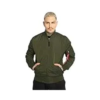 alpha industries alpha indutries ma-1 tt blouson bomber pour homme, sage-green, (taille fabricant: small)