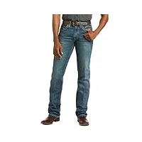 ariat - jeans homme m5 slim straight gulch en jean, 40w x 34l, gulch