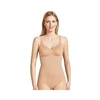 rosa faia 3489 - body - sans couture - uni - femme, beige (skin 722), mediuma