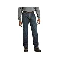 ariat - - jeans de travail pour hommes, taille basse, m4, 44w x 36l, shale
