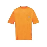 caterpillar men's hi-vis trademark pocket t-shirt