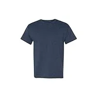 hanes comfortblend lot de 3 t-shirts à manches courtes pour homme - bleu - xxx-large