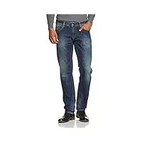 mustang oregon tapered jeans, bleu (tinted rinse washed 585), w31/l34 (taille fabricant: 3134) homme