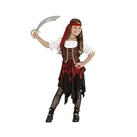 "pirate girl" (dress, corset, headband) - (140 cm / 8-10 years)