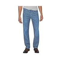 dickies - 5 pocket straight leg jeans pour hommes, 38w x 30l, heritage light indigo