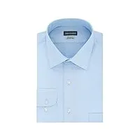 van heusen chemise pour homme - bleu - large