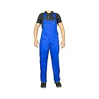 uvex eco 126 salopette de travail - salopette bleue pour homme - 100% coton avec nombreuses poches