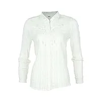 free people carter top, ivory combo, sm (women's 4-6)