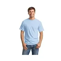 hanes t-shirt en coton comfortsoft 5280 bleu clair 147,4 g, bleu ciel, xx-large