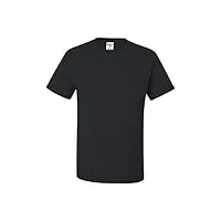 jerzees 5.6 oz, 50/50 heavyweight blend™ t-shirt (29m) pack of 2- black,xl