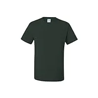 jerzees 5.6 oz, 50/50 heavyweight blend t-shirt (29m) pack of 2- forest green,3xl