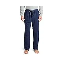 nautica pantalon de sommeil en tricot pyjama, bleu marine, l homme