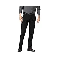 meyer - roma - pantalon chino - homme - noir (schwarz 09) - taille: 58