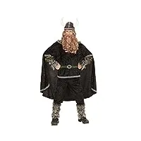 "viking" (coat, pants, belt, arm warmers, leg warmers, cape, helmet) - (xl)